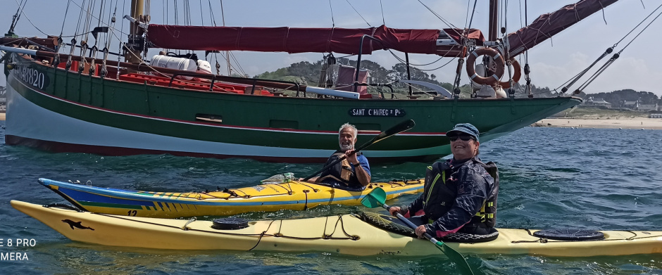 kayak de mer … au fil de l'estuaire